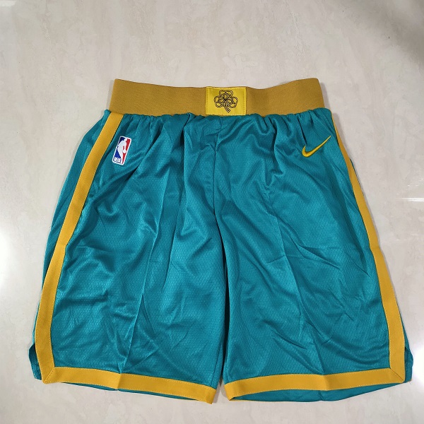 Men NBA Boston Celtics Green Shorts 0416->boston celtics->NBA Jersey